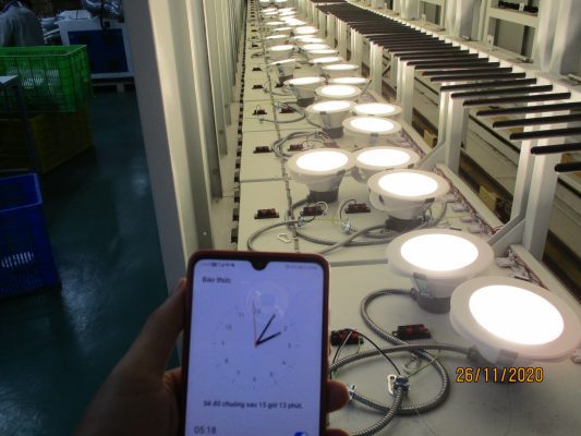 Ground Continuity Test led lamp inspection method